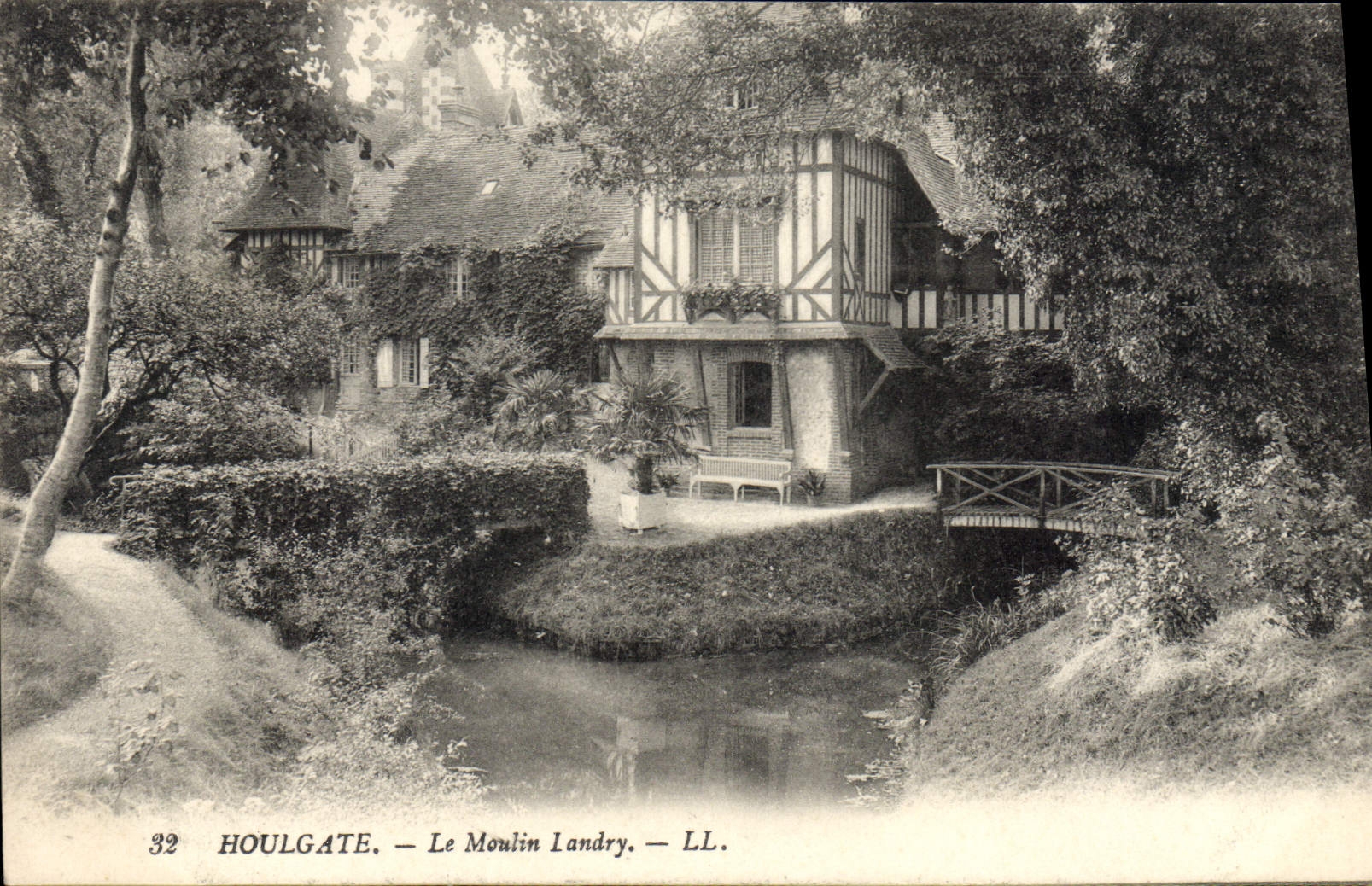CPA Houlgate Le Moulin Landry 