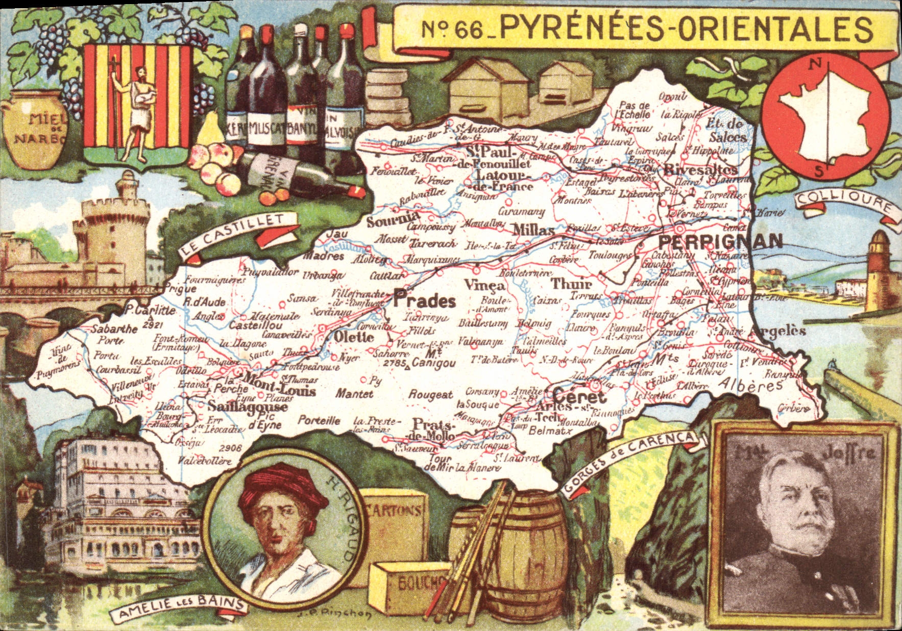 CPSM Pyrenees Orientales 