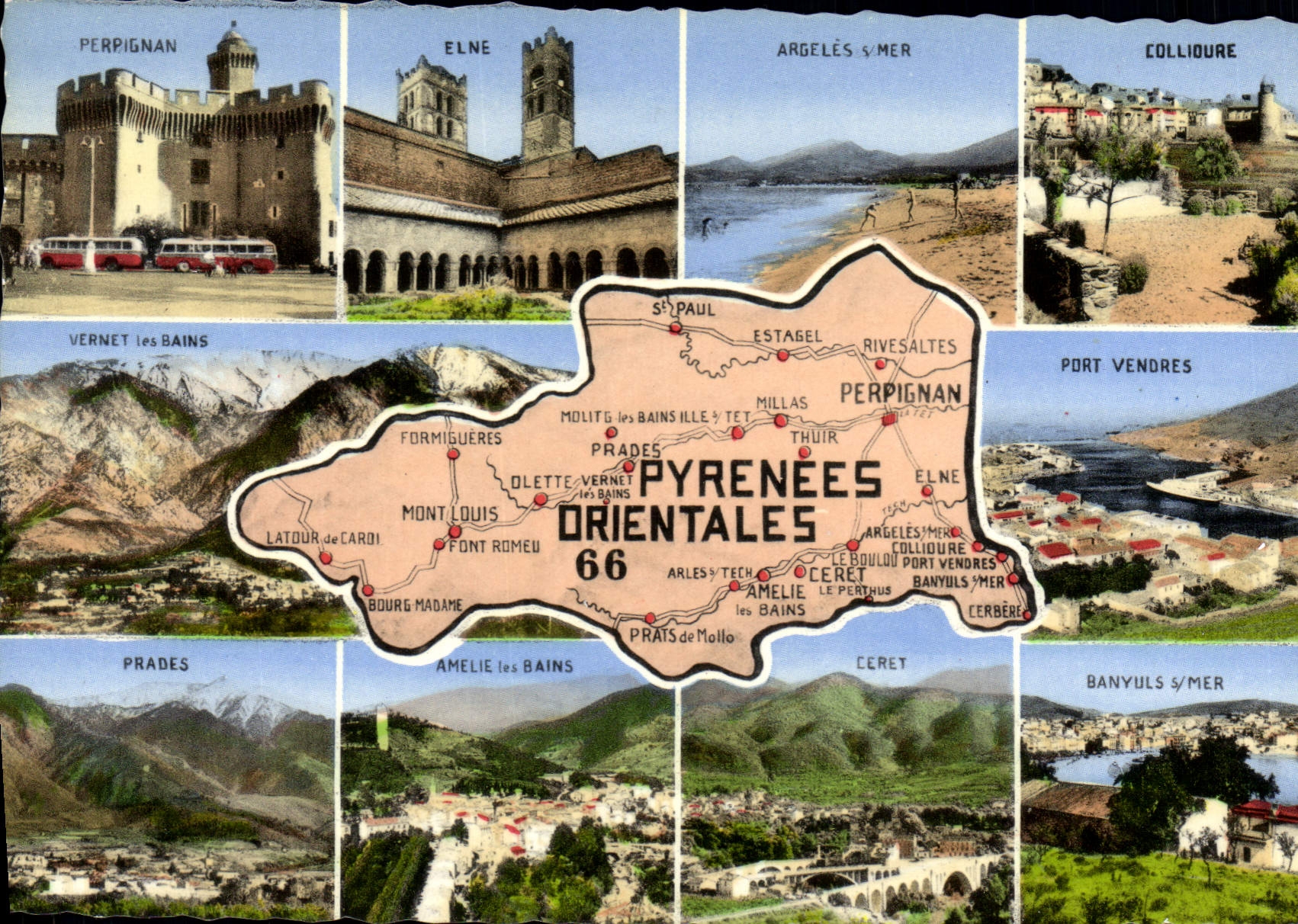 CPSM Pyrenees Orientales 