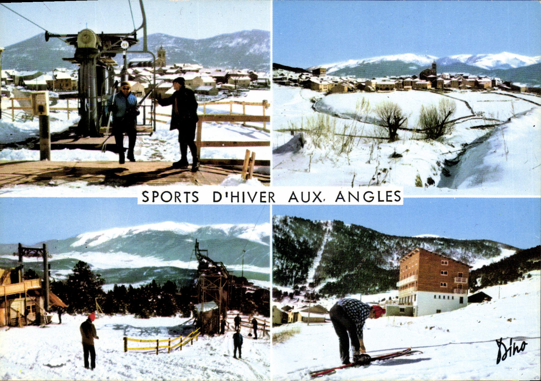 CPSM Sports d'Hiver Aux Angles 