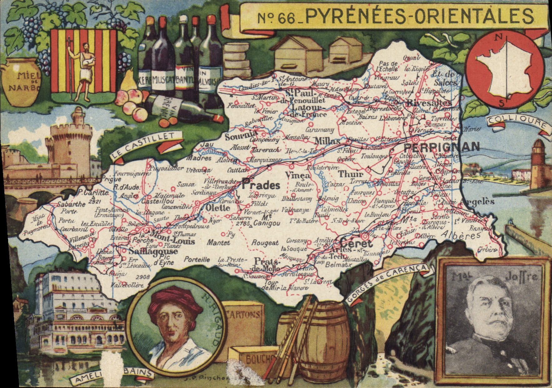 CPSM Pyrenees Orientales Perpignan 