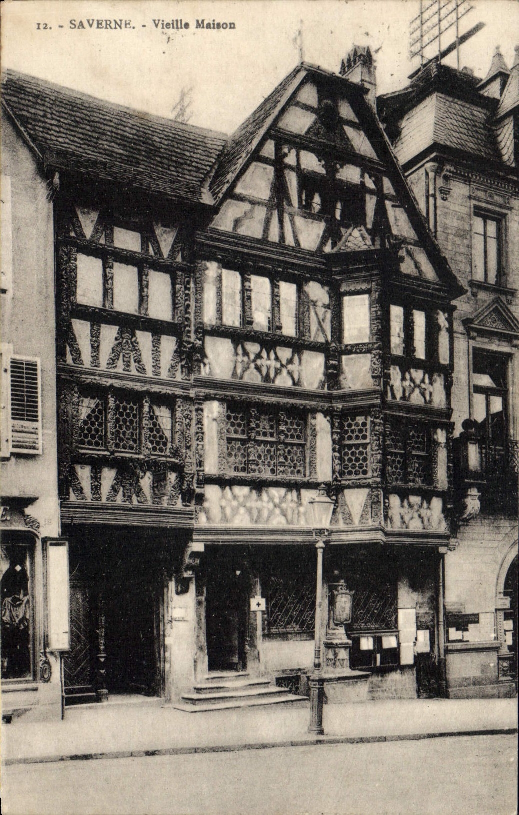 CPA Saverne Vieille Maison 