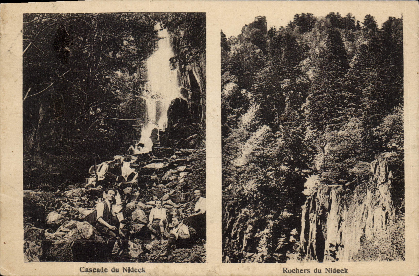 CPA Cascade du Nideck 