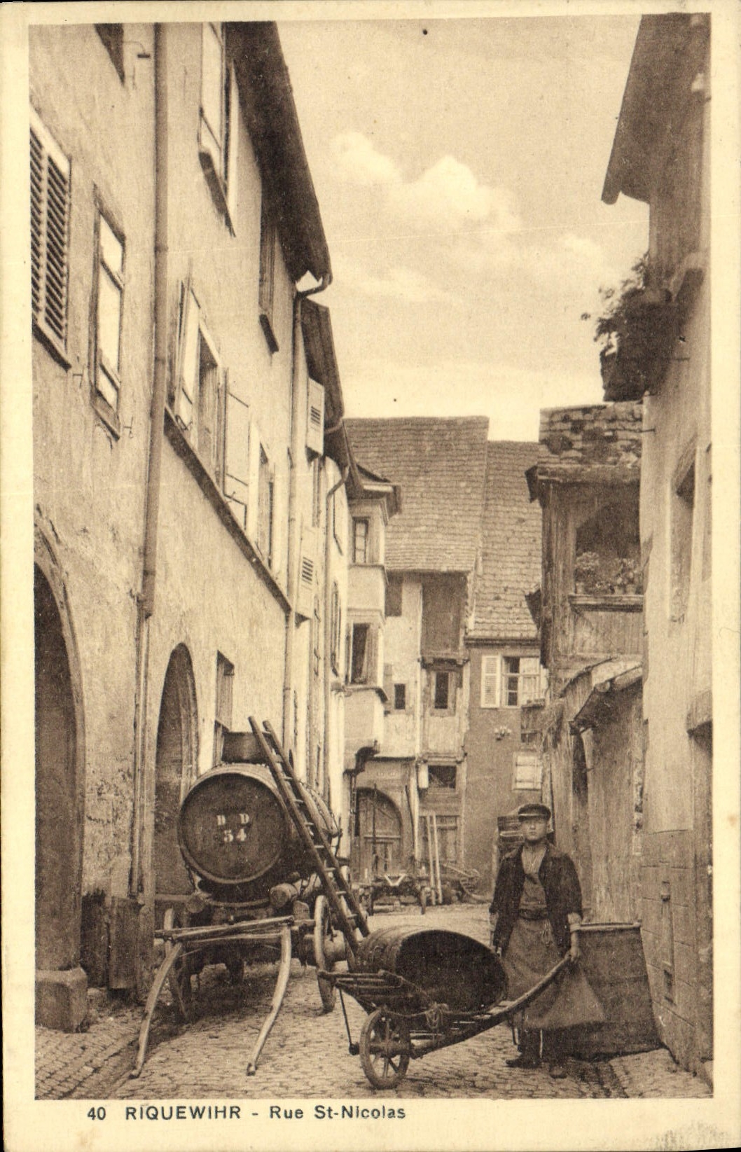 CPA Riquewihr Rue St Nicolas 