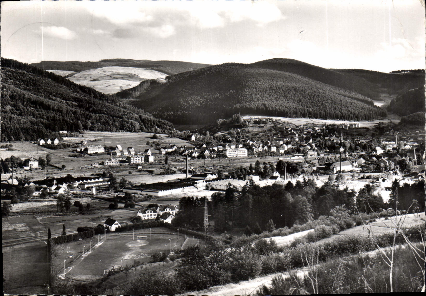 CPSM Rothau Bas Rhin Vue generale
