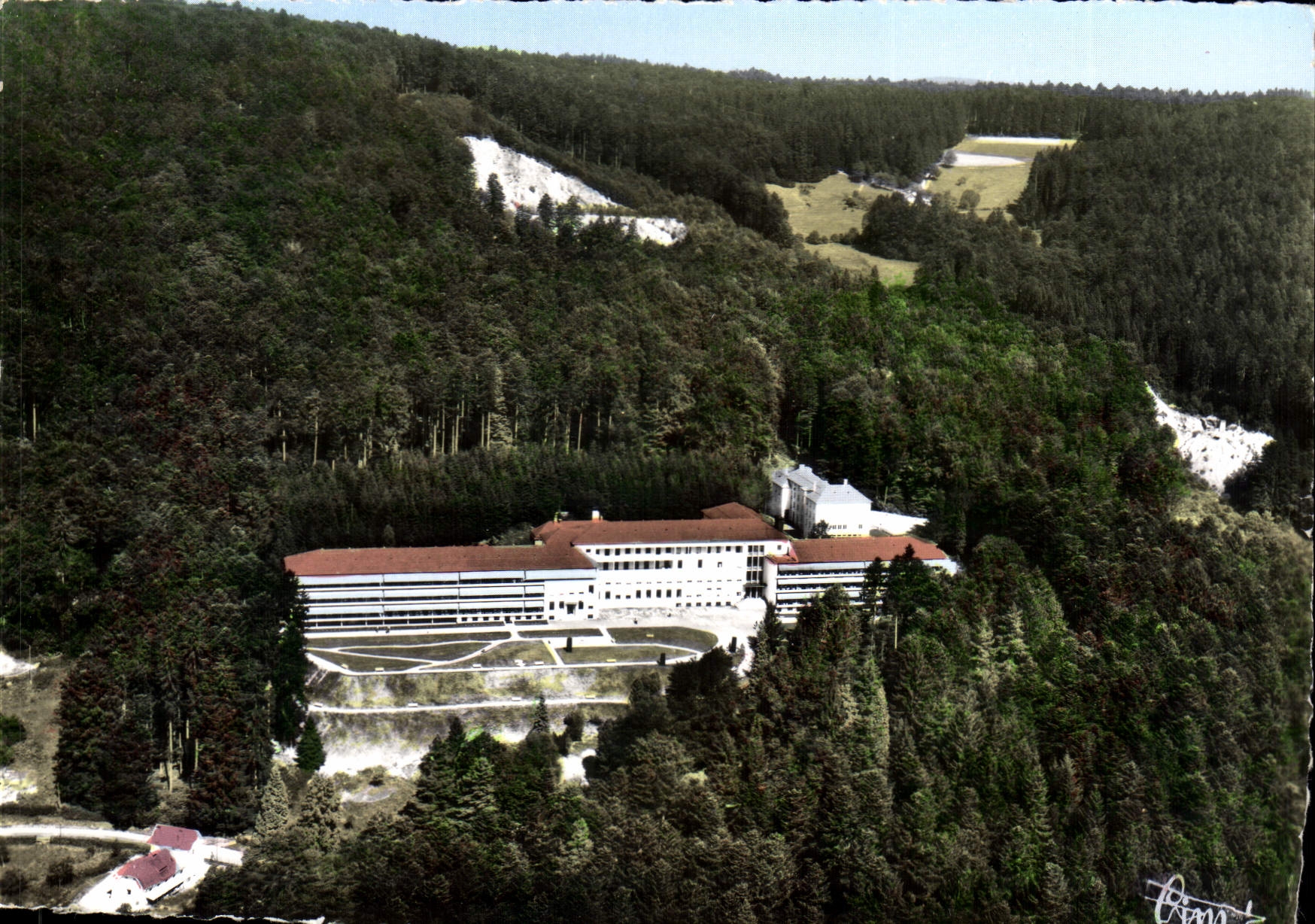 CPSM Saales Bas Rhin Le Sanatorium
