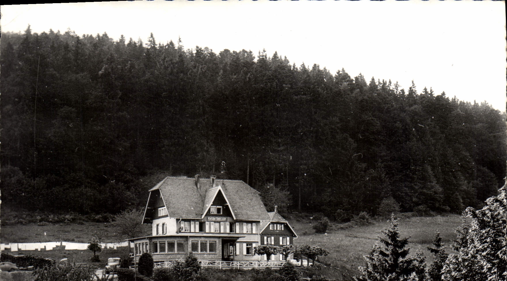 CPSM Pension Restaurant Schmitt Zundelkopf Hohwald
