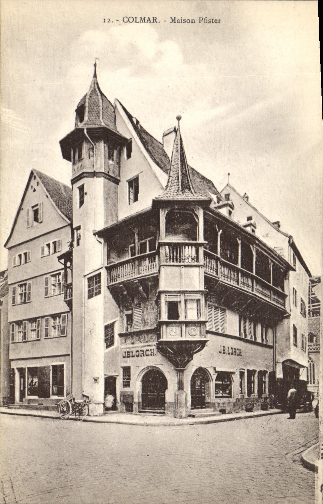 CPA Colmar Maison Pfister 