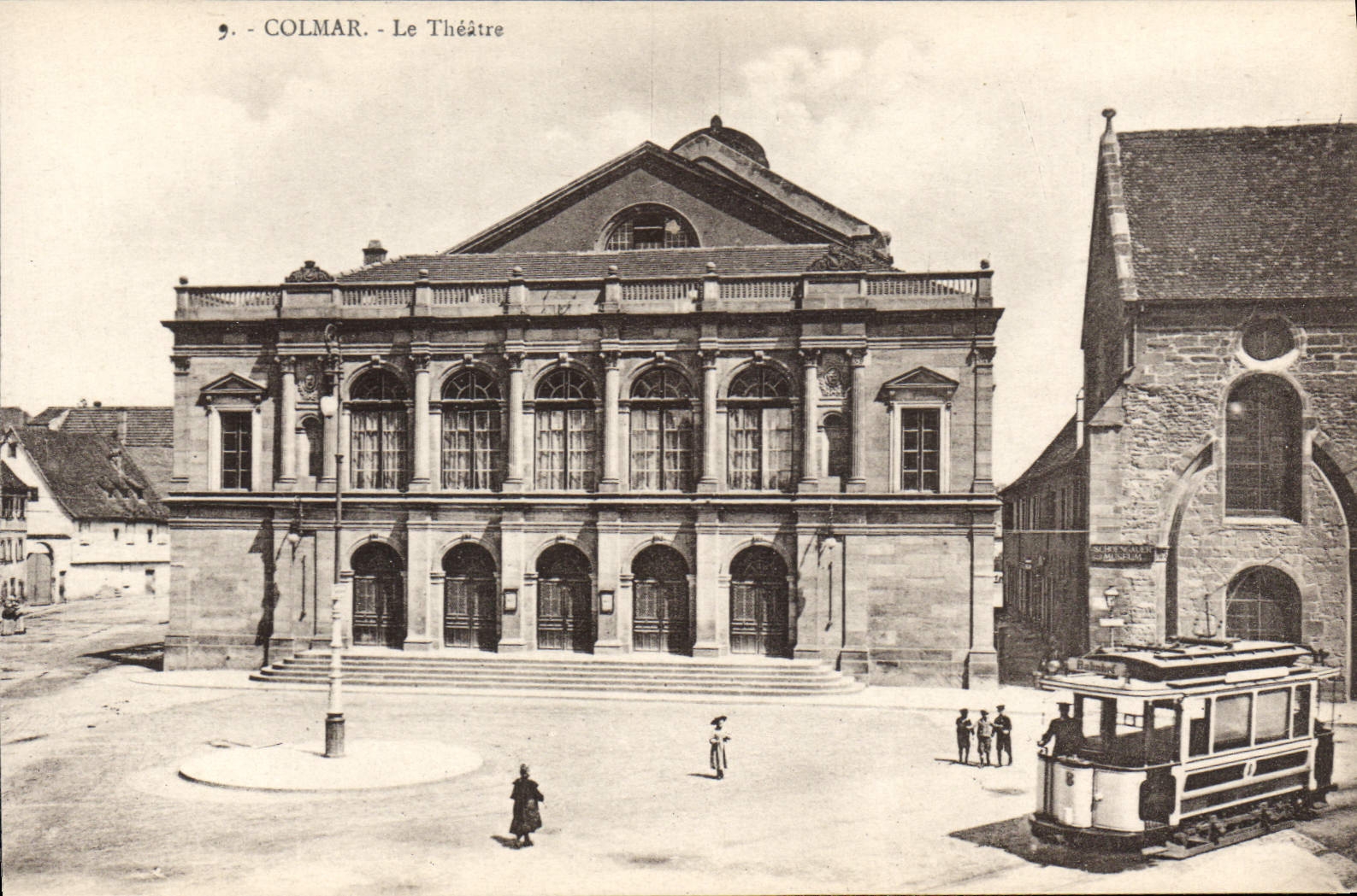 CPA Colmar Le Theatre 