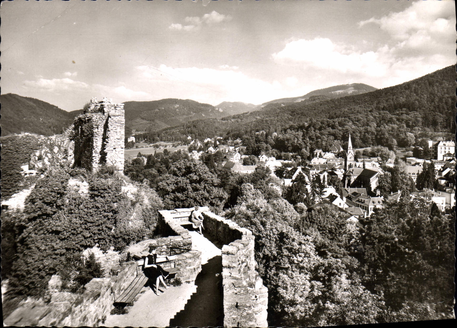 CPSM Badenweiler Gesantansicht 