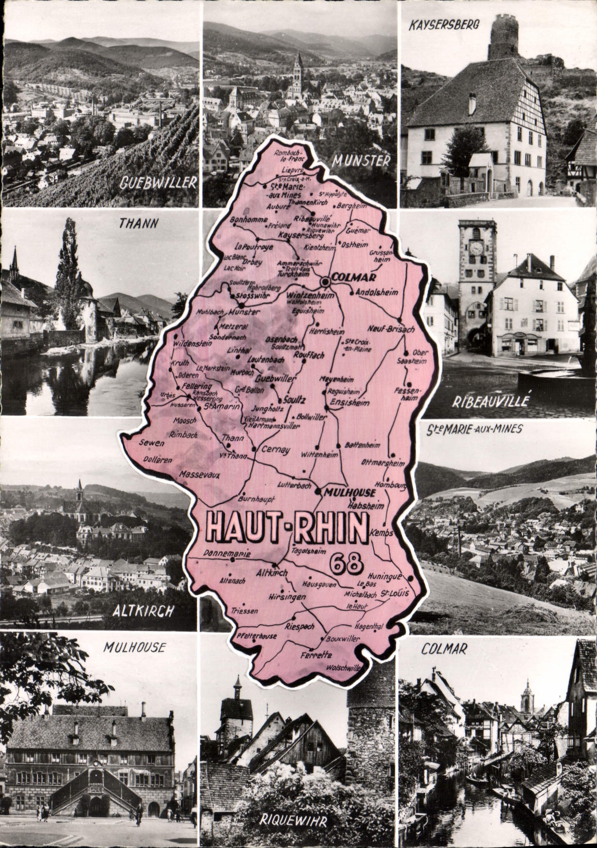CPSM Haut Rhin Colmar 