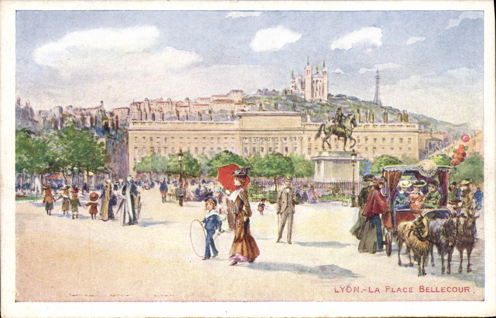 CPA Lyon La Place Bellecour 