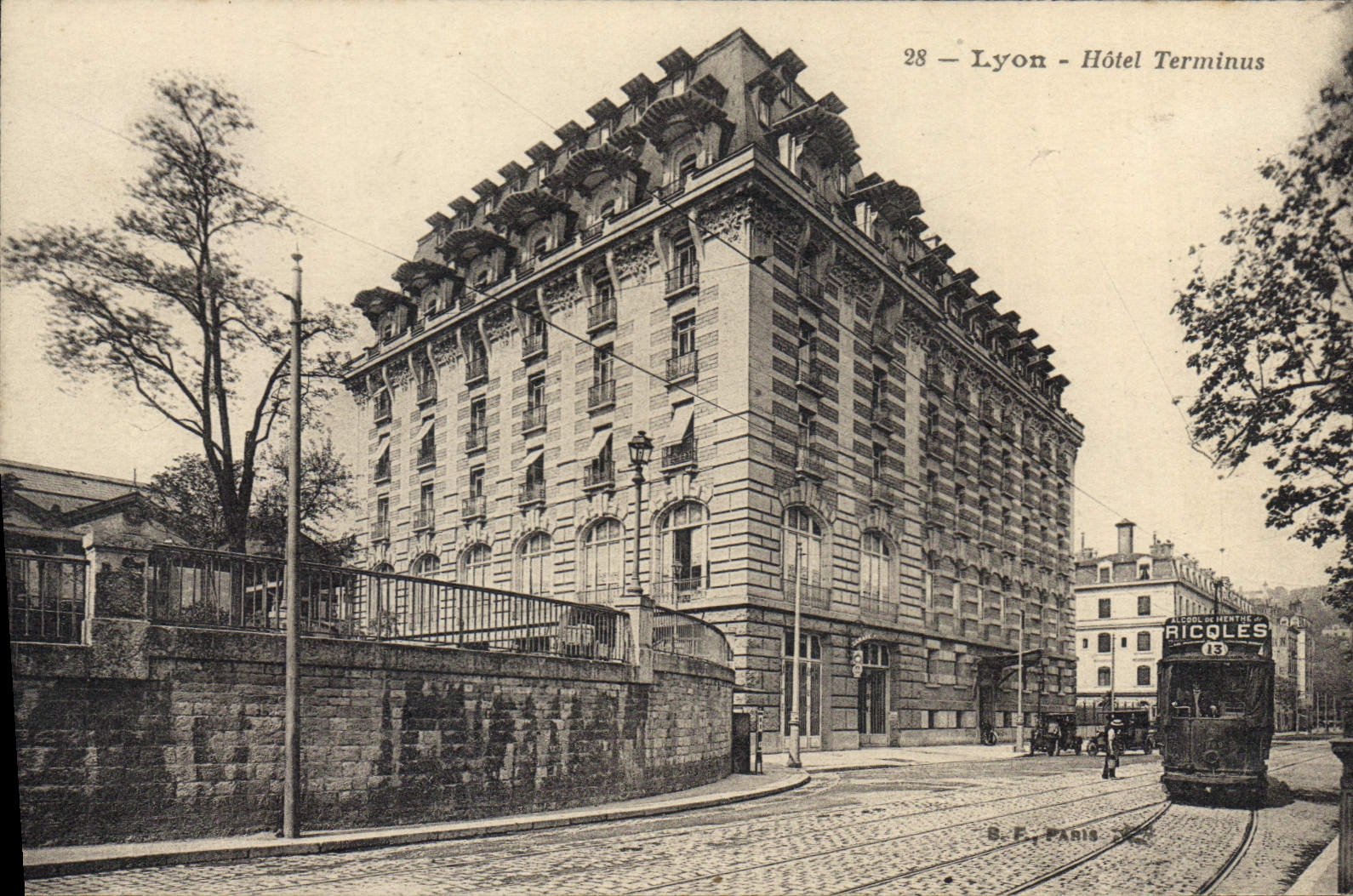 CPA Lyon Hotel Terminus 