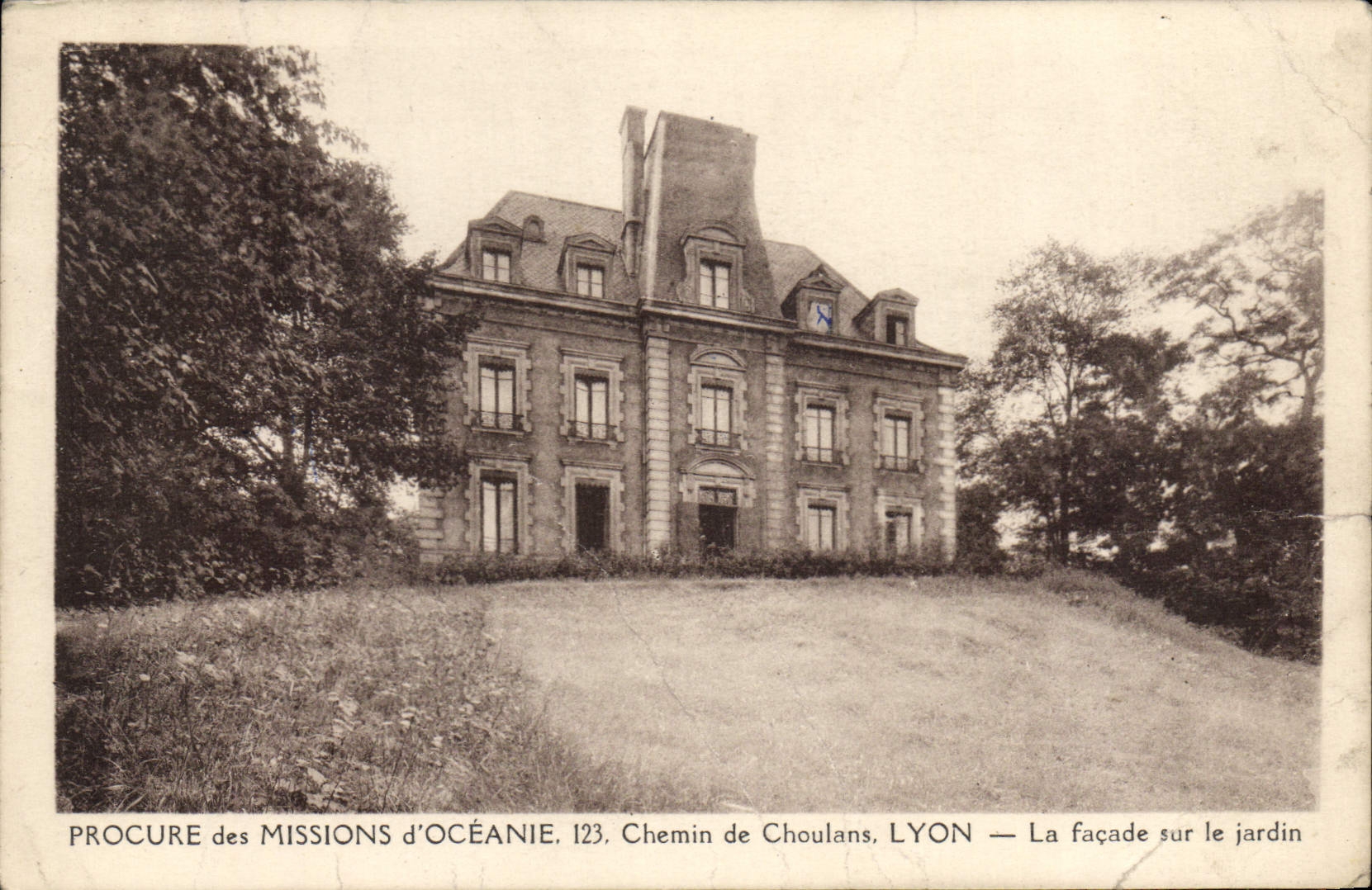 CPA Procure des Missions d'Oceanie Chemin de Choulans Lyon