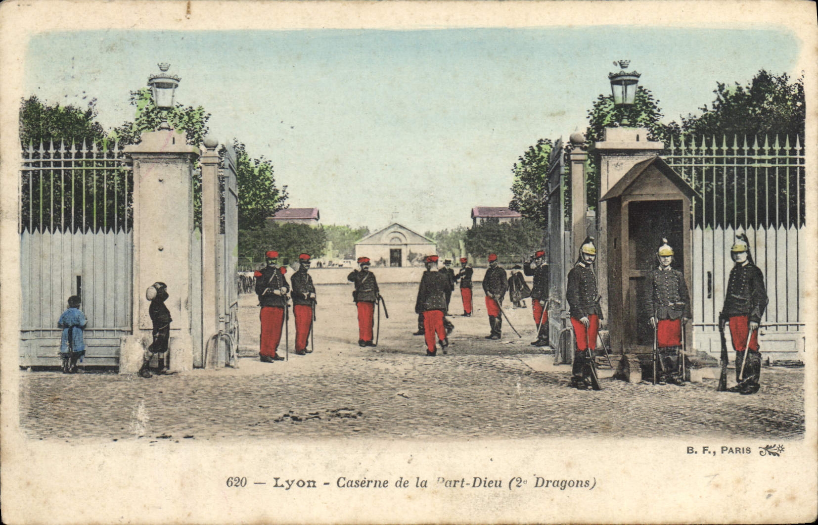 CPA Lyon Caserne de la Part Dieu 