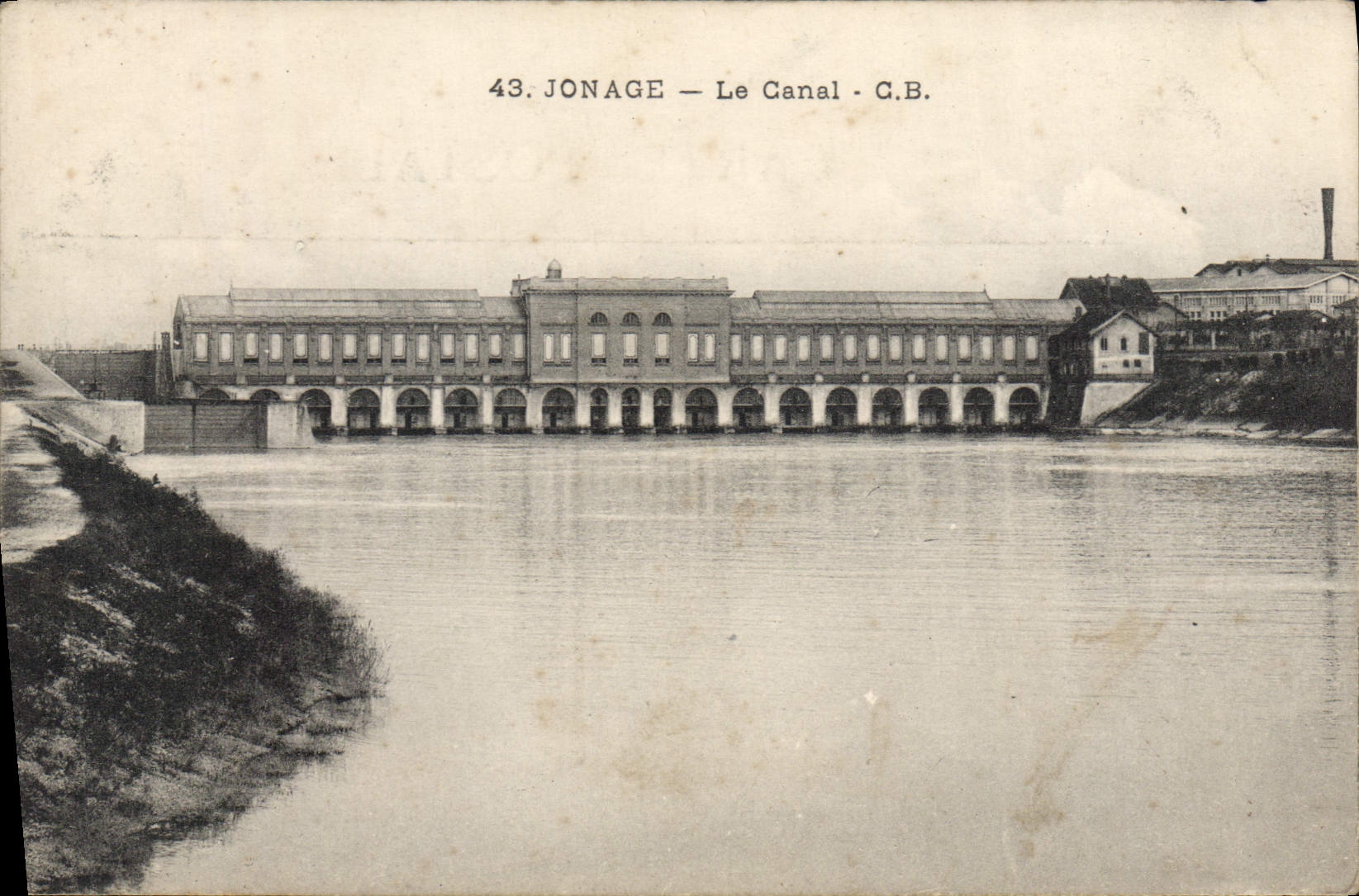 CPA Jonage Le Canal 