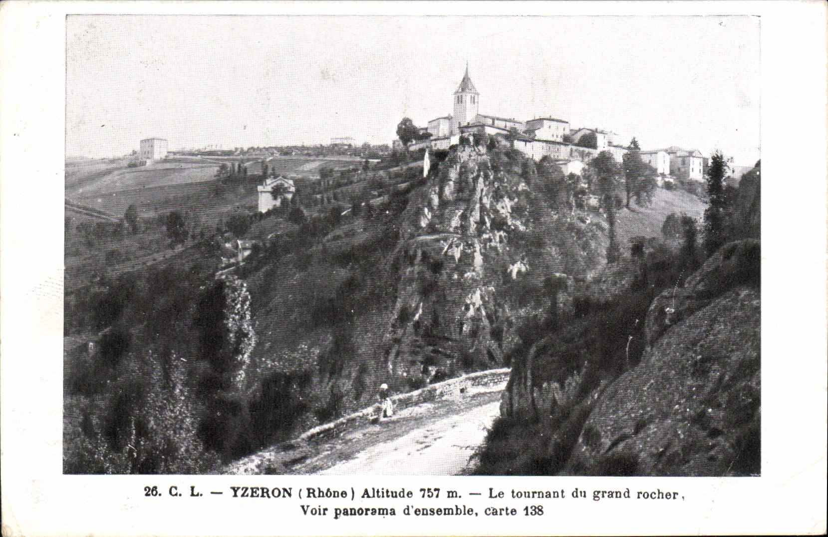 CPA Yzeron Rhone Altitude 757 m