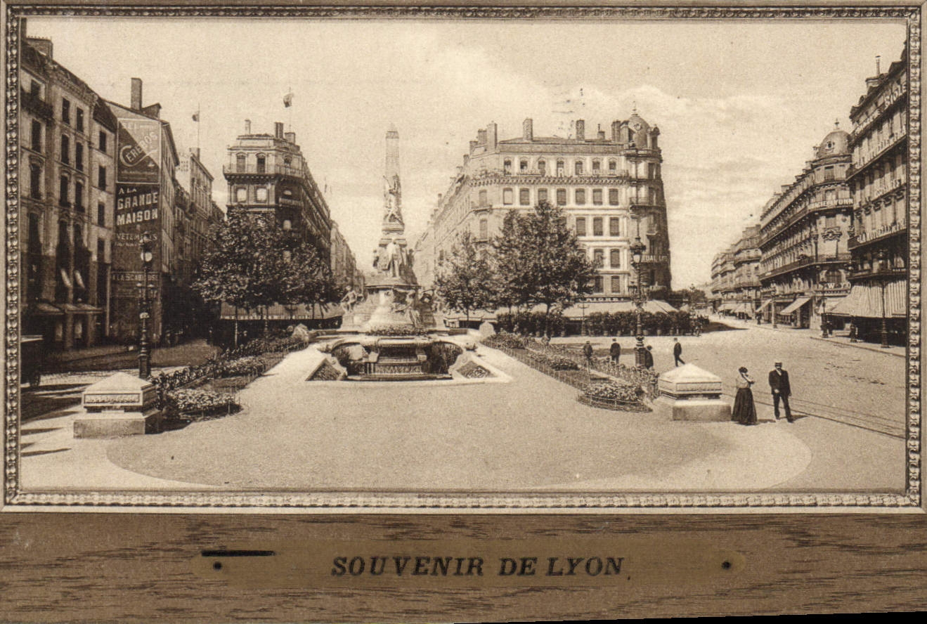 CPA Souvenir de Lyon 