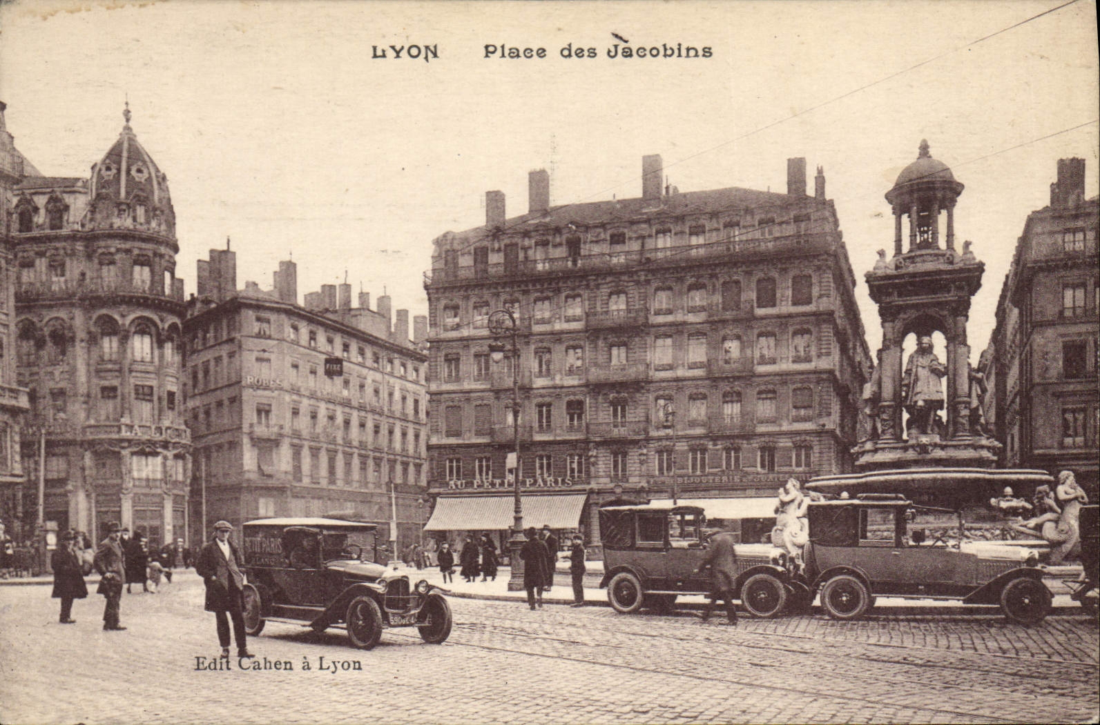 CPA Lyon Place des Jacobins 