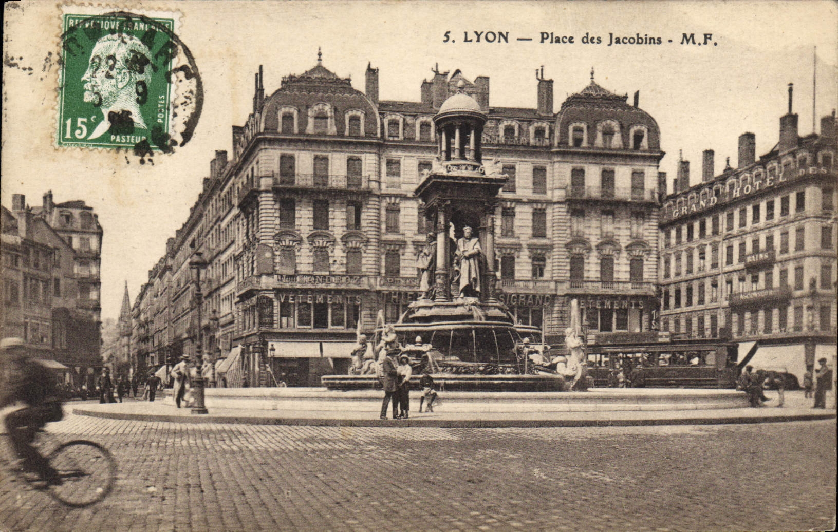CPA Lyon Place des Jacobins 