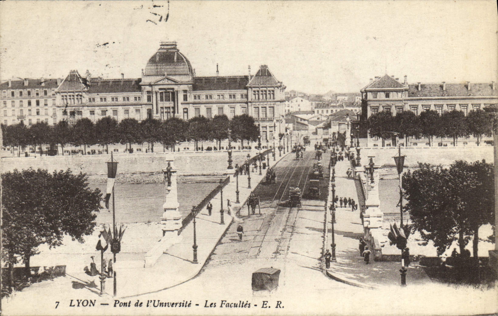 CPA Lyon Pont d'Universite Les Facultes 