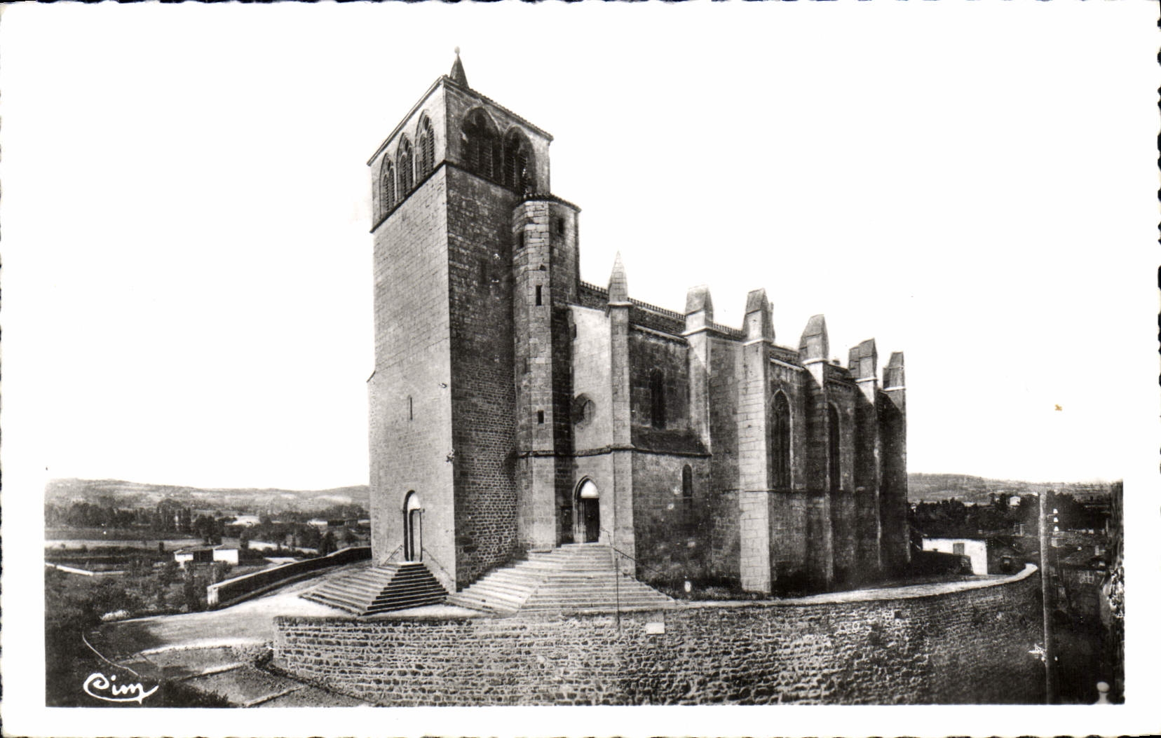 CPA St Symphorien sur Coise Rhone L'Eglise