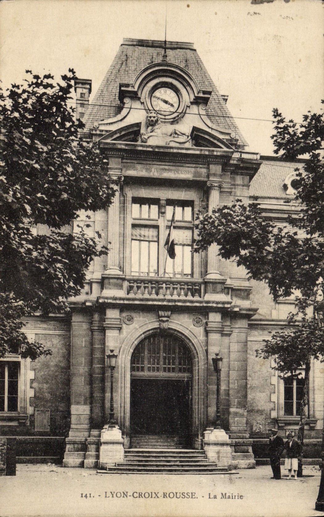 CPA Lyon Croix Rousse La Mairie 