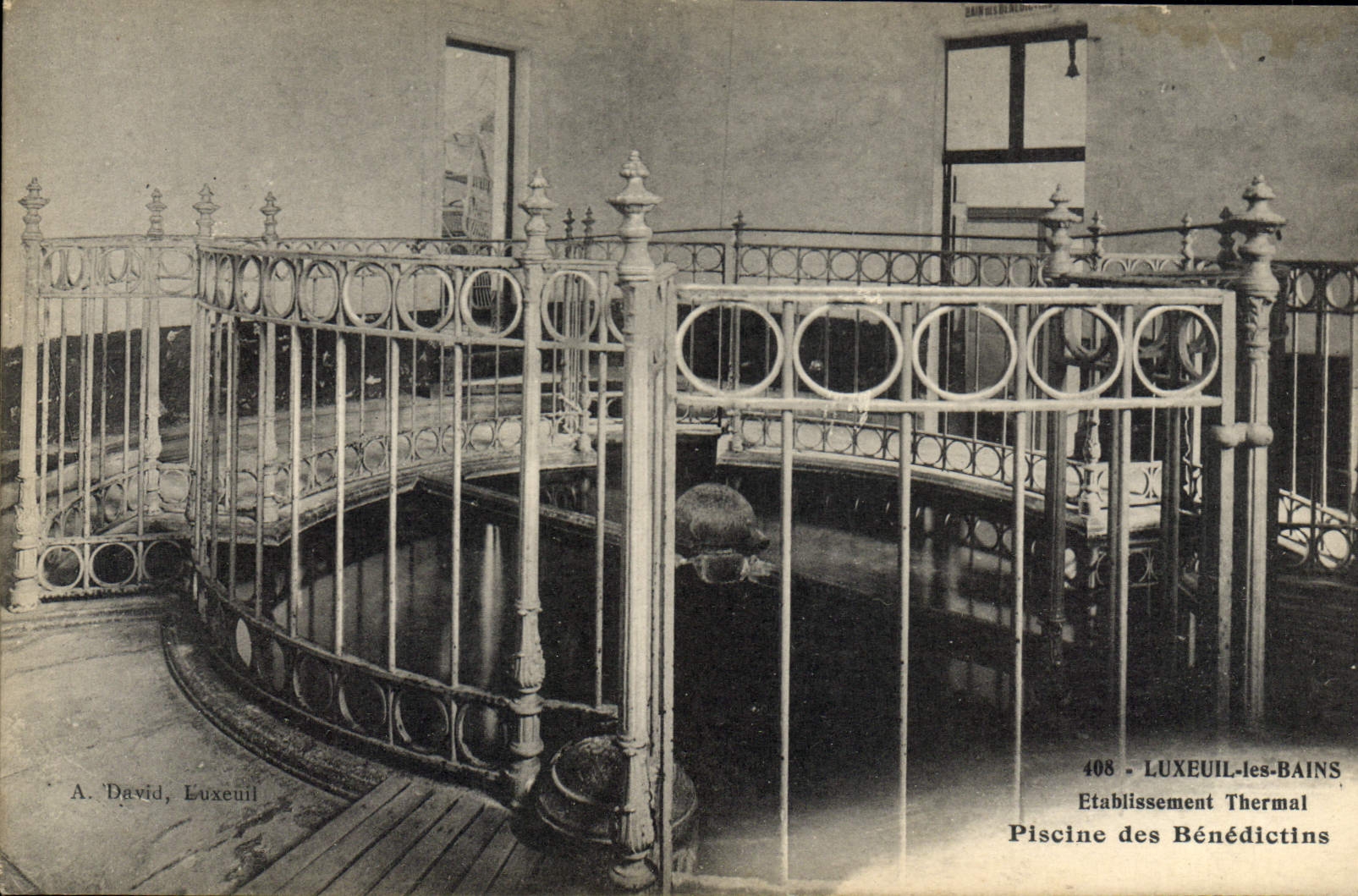 CPA Luxeuil les Bains Etablissement Thermal Piscine des Benedictins