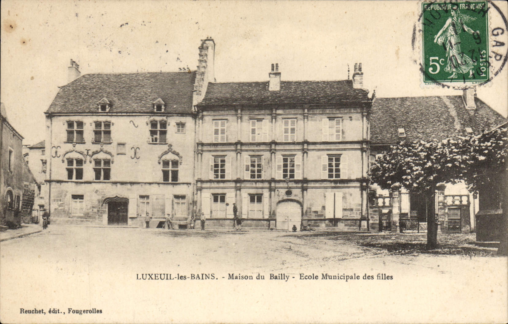 CPA Luxeuil les Bains Maison du Bailly Ecole Municipale des filles