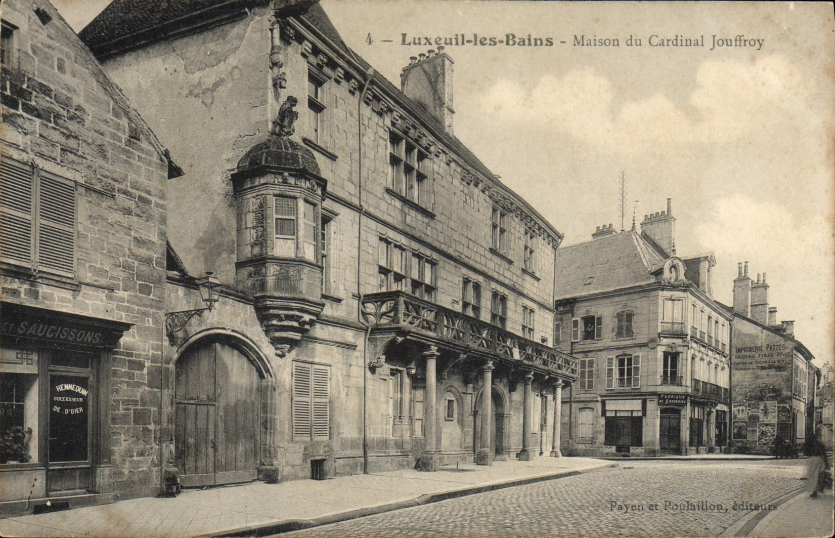 CPA Luxeuil les Bains Maison du Cardinal Jouffroy 