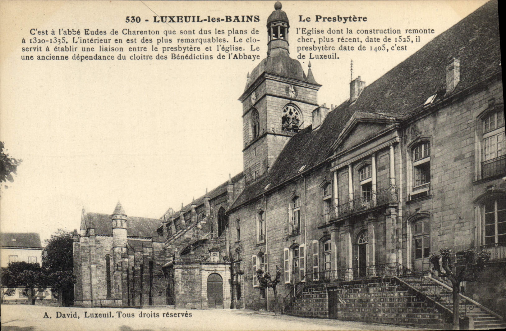 CPA Luxeuil les Bains Le Presbytere 