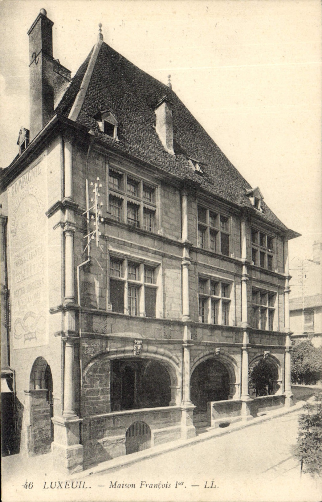 CPA Luxeuil Maison Francois 1st