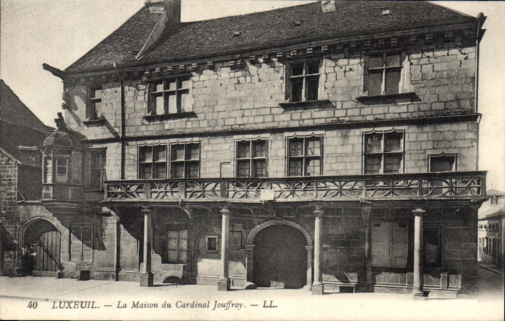 CPA Luxeuil La Maison du Cardinal Jouffroy