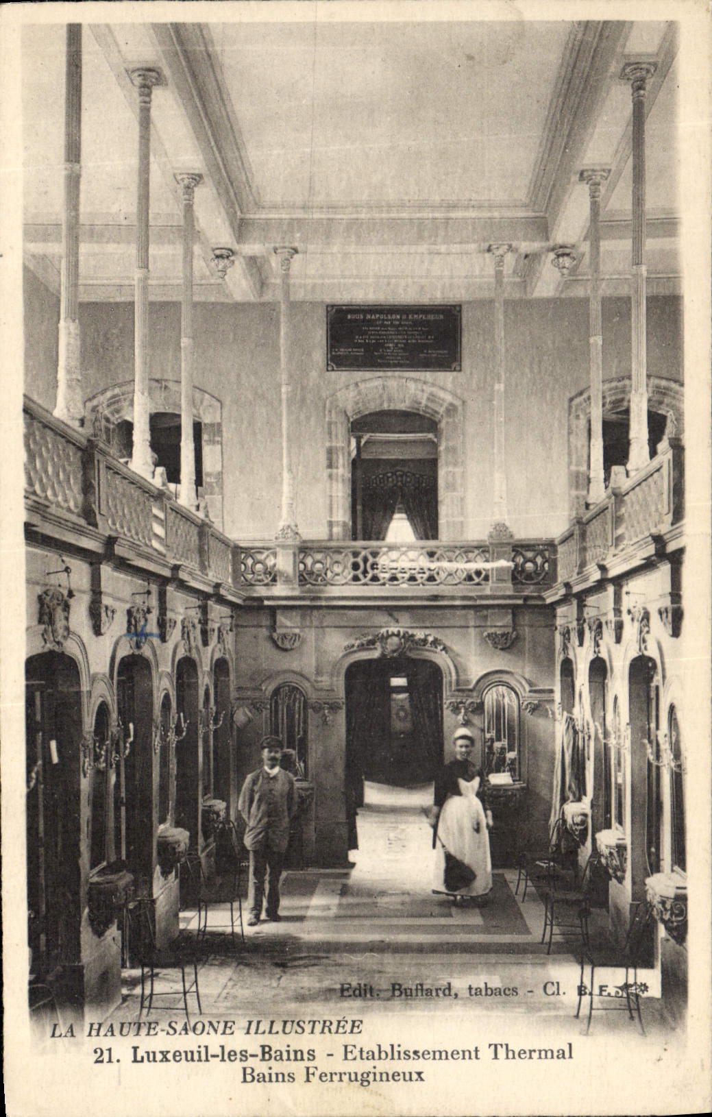 CPA Luxeuil les Bains Etablissement Thermal Bains Ferrugeneux