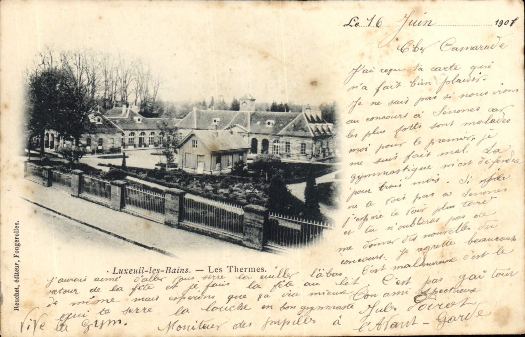 CPA Luxeuil les Bains Les Thermes