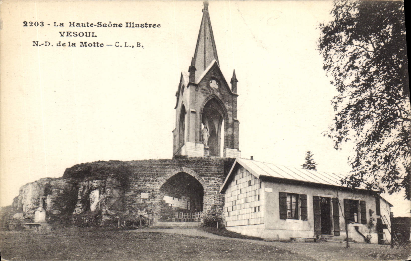 CPA Vesoul ND de la Motte 