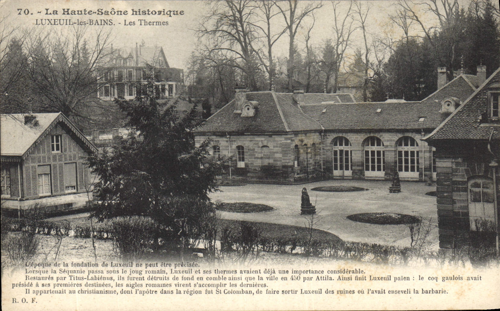 CPA Luxeuil les Bains Les Thermes