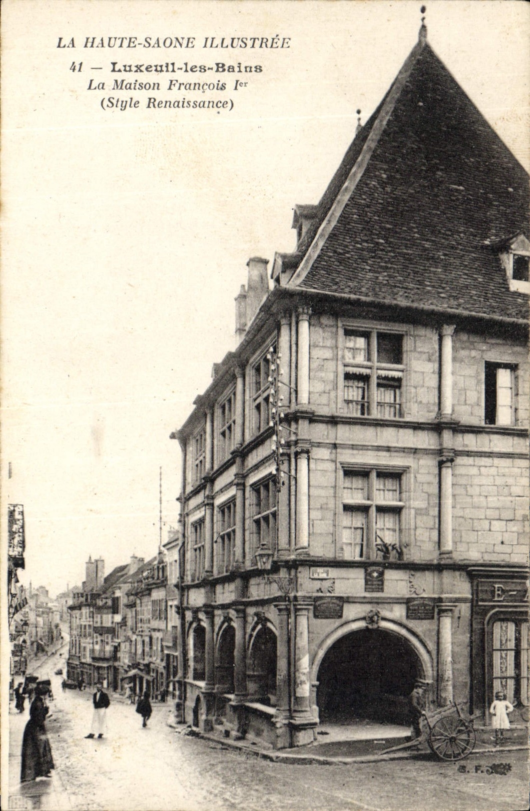 CPA Luxeuil les Bains La Maison Francois 1st