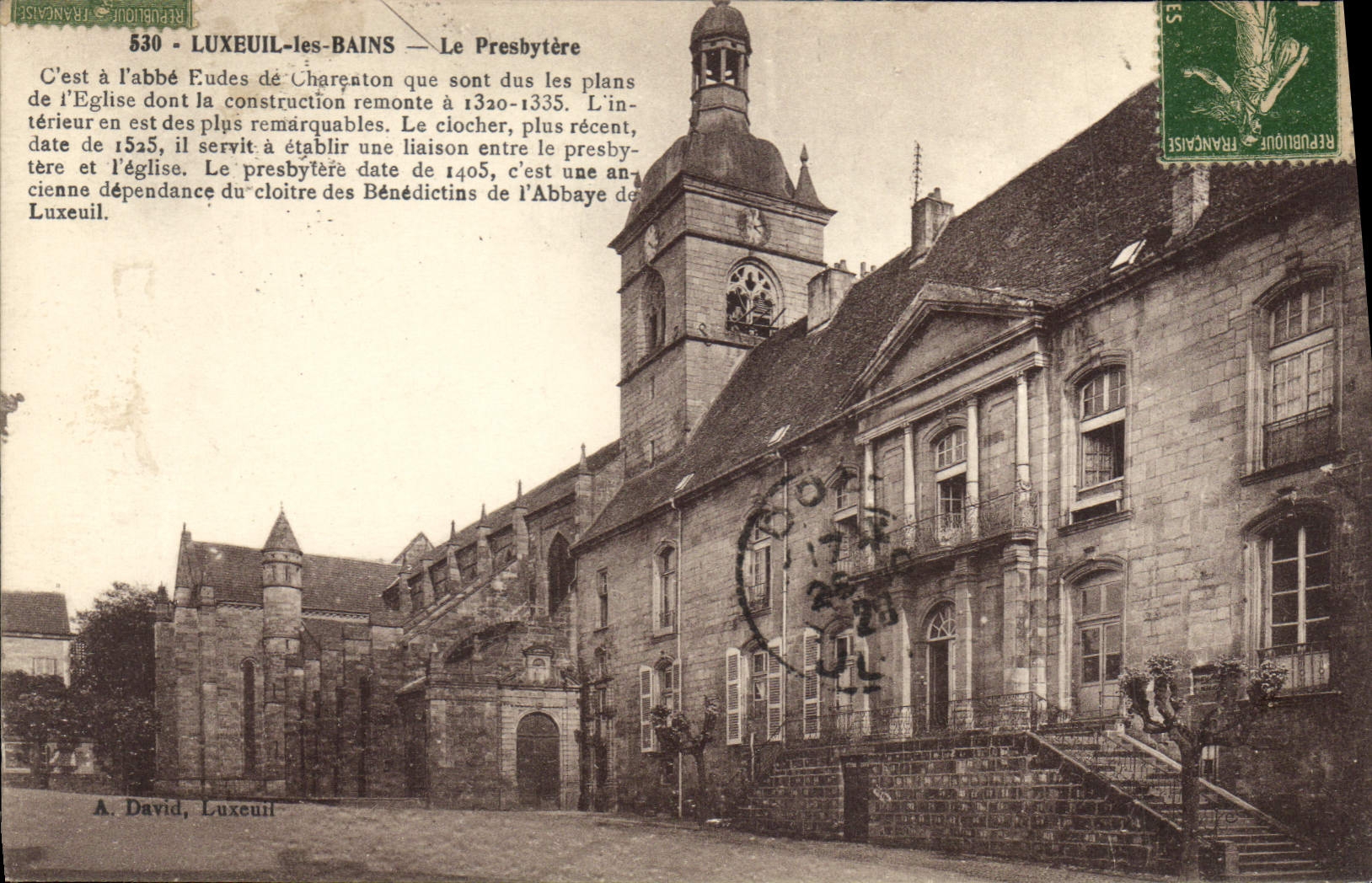 CPA Luxeuil les Bains Le Presbytere