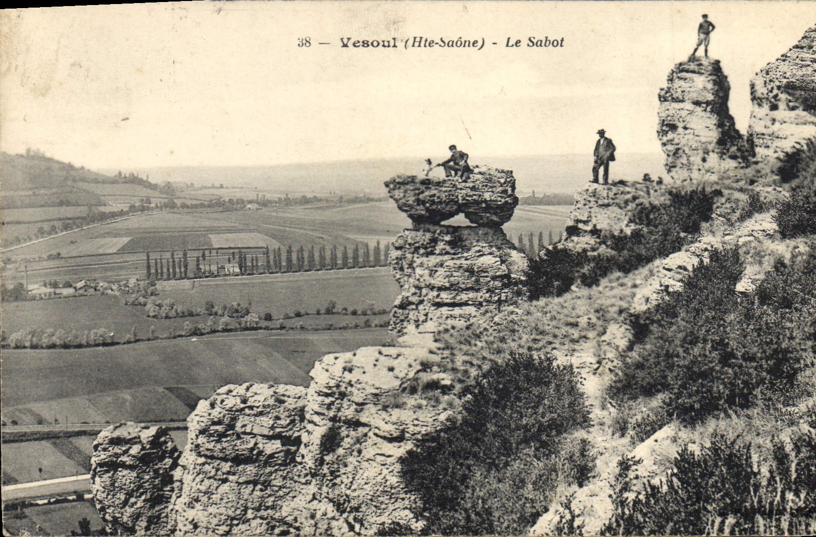 CPA Vesoul Hte Saone Le Sabot 