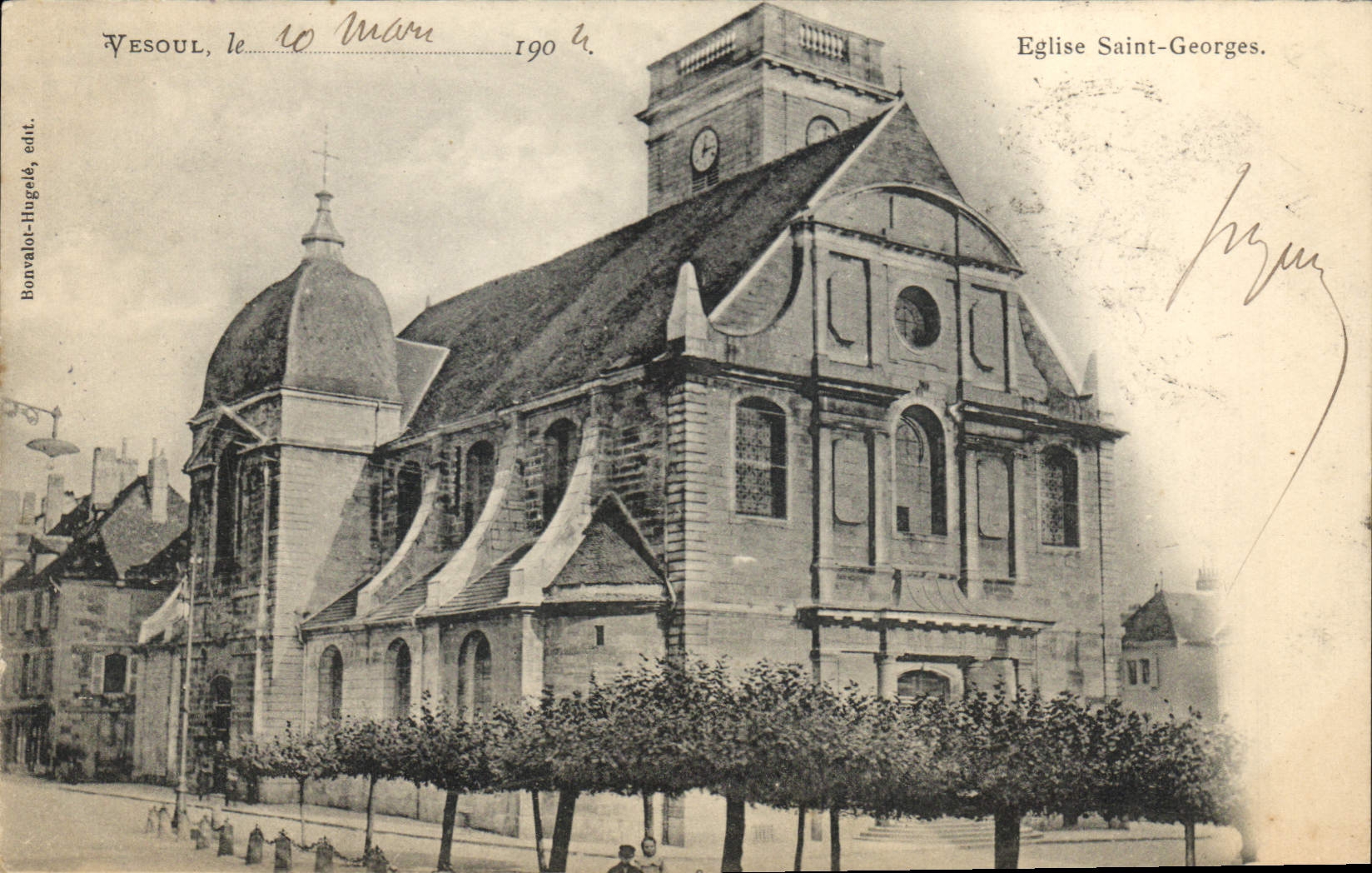 CPA Vesoul Eglise Saint Georges 