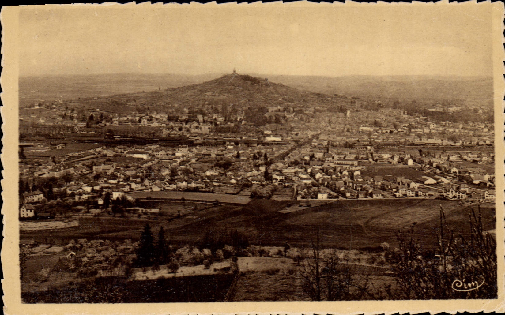 CPA Vesoul Hte Saone Vue Generale 