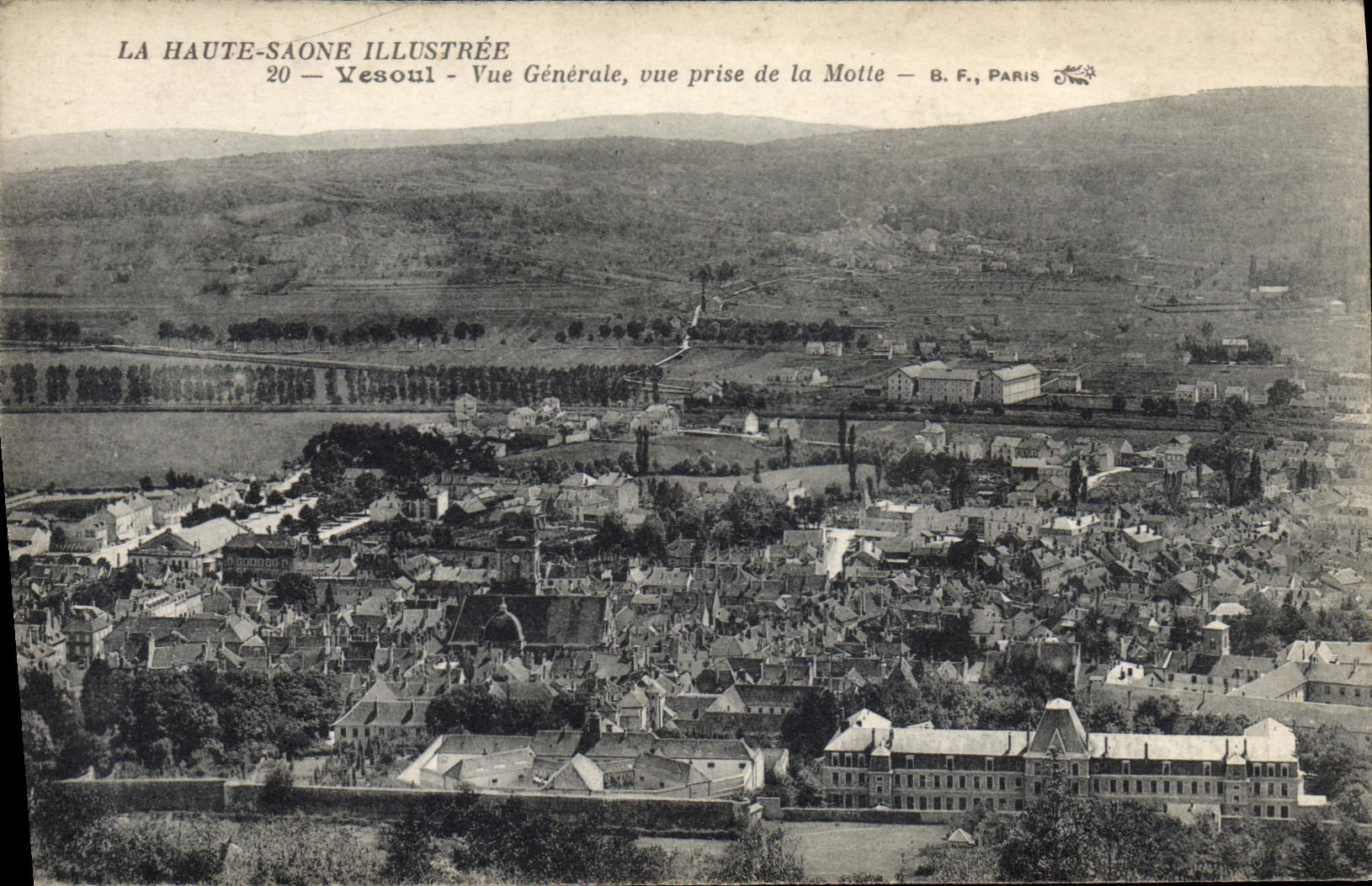 CPA Vesoul Vue Generale vue prise de la Motte