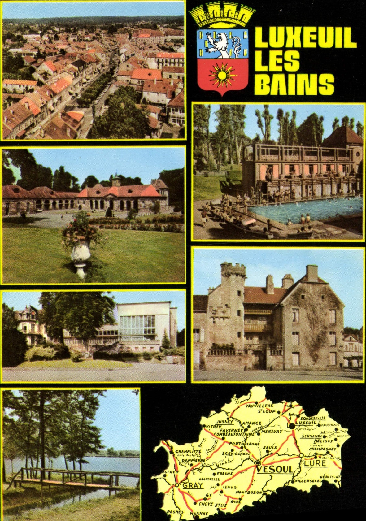CPSM Luxeuil les Bains 