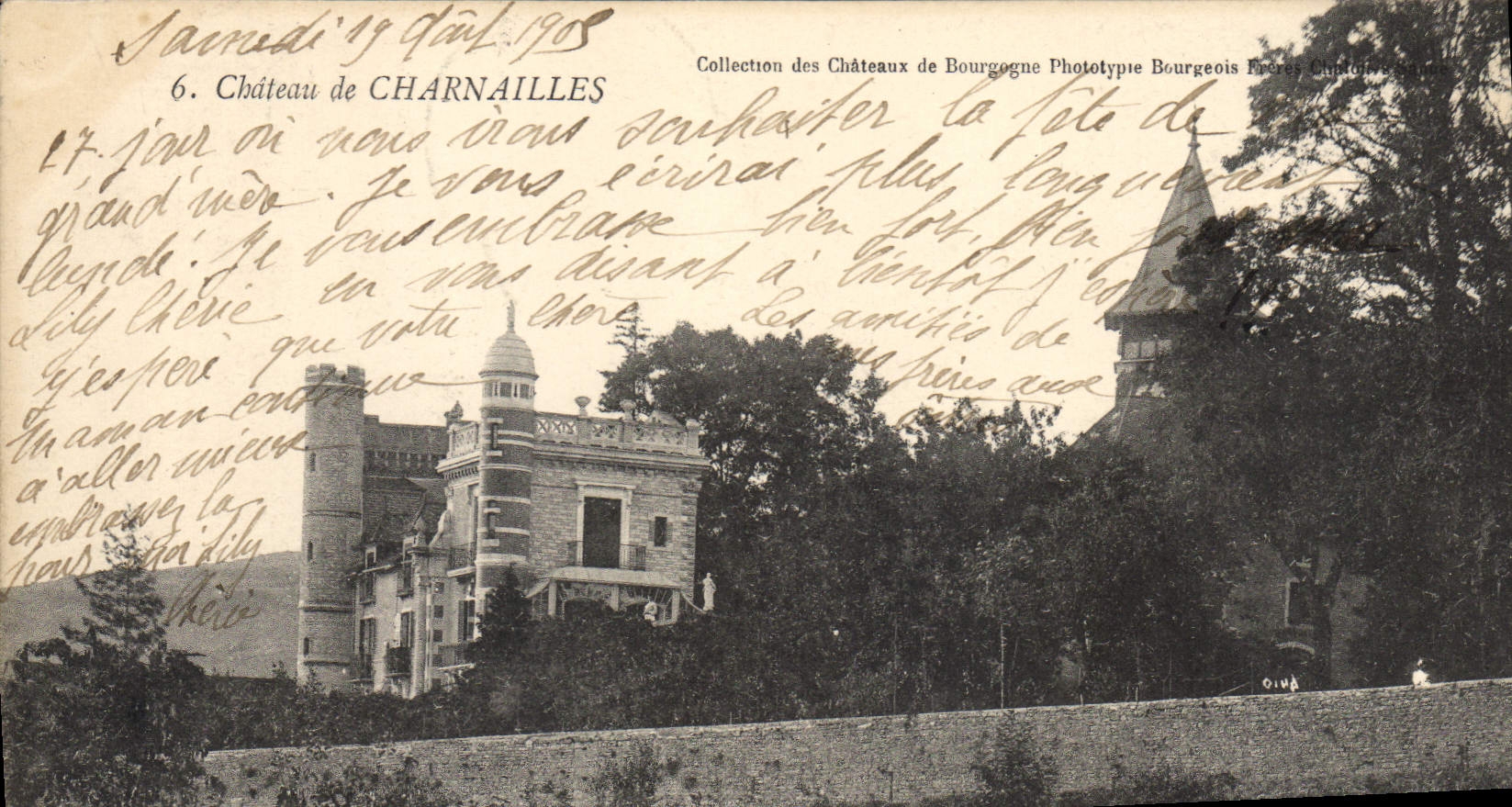 CPA Chateau de Charnailles 