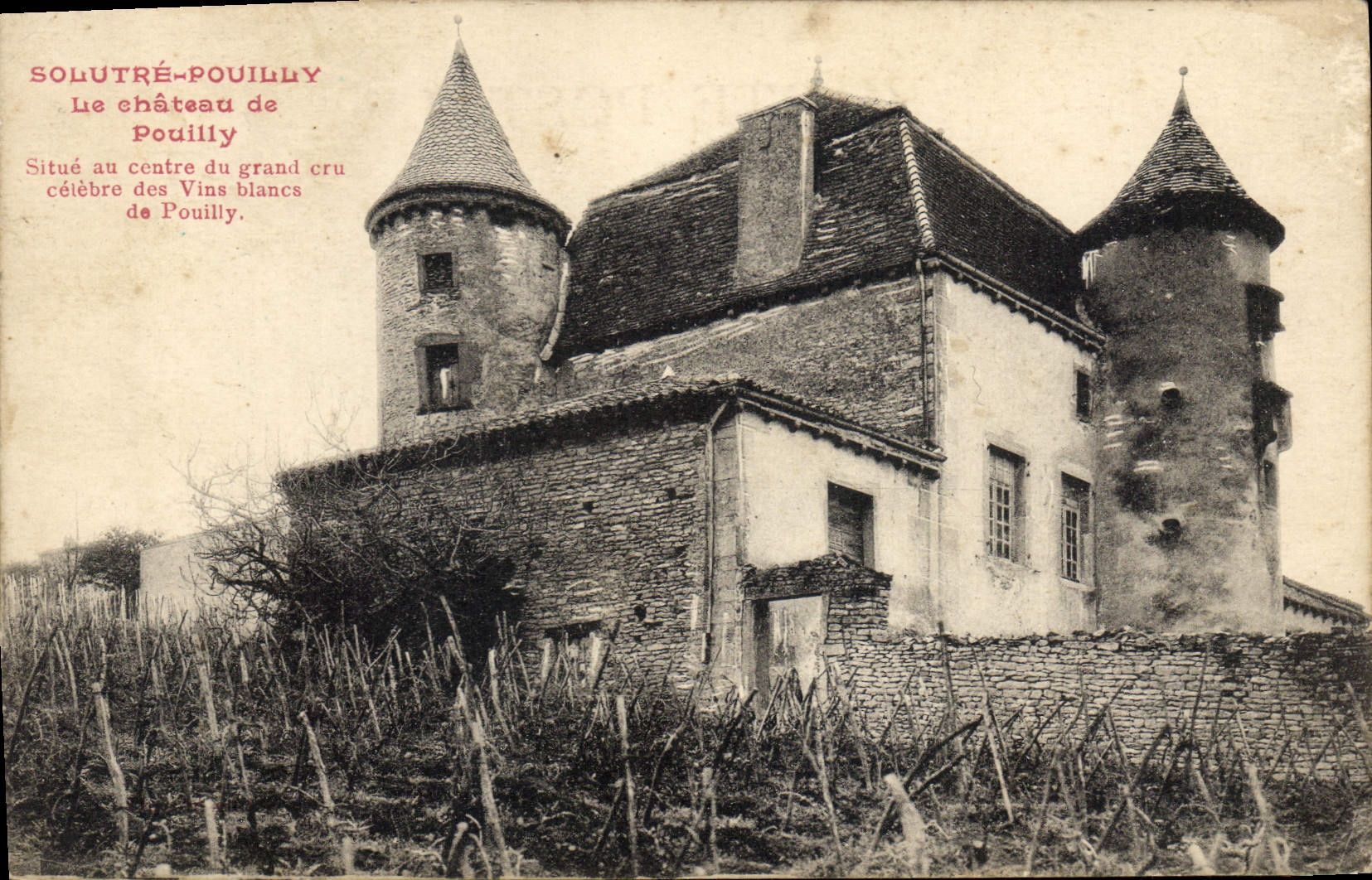 CPA Le Chateau de Pouilly 
