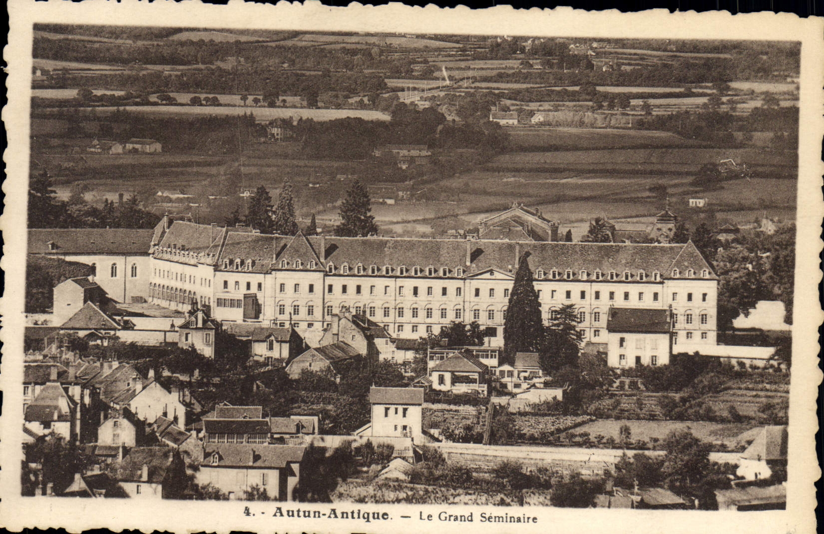 CPA Autun Antique Le Gand Seminaire 