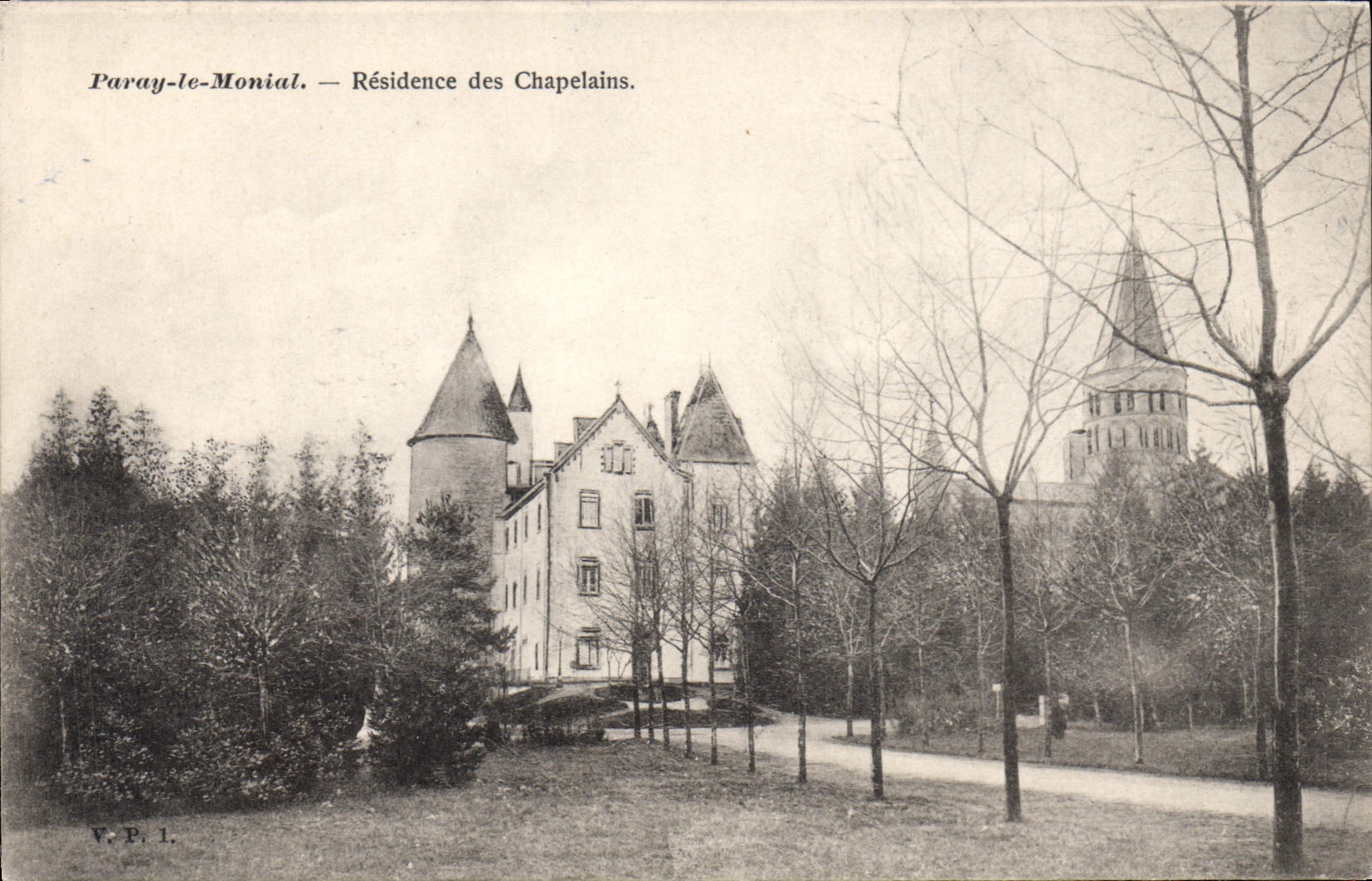 CPA Paray Le Monial Residence des Chapelains