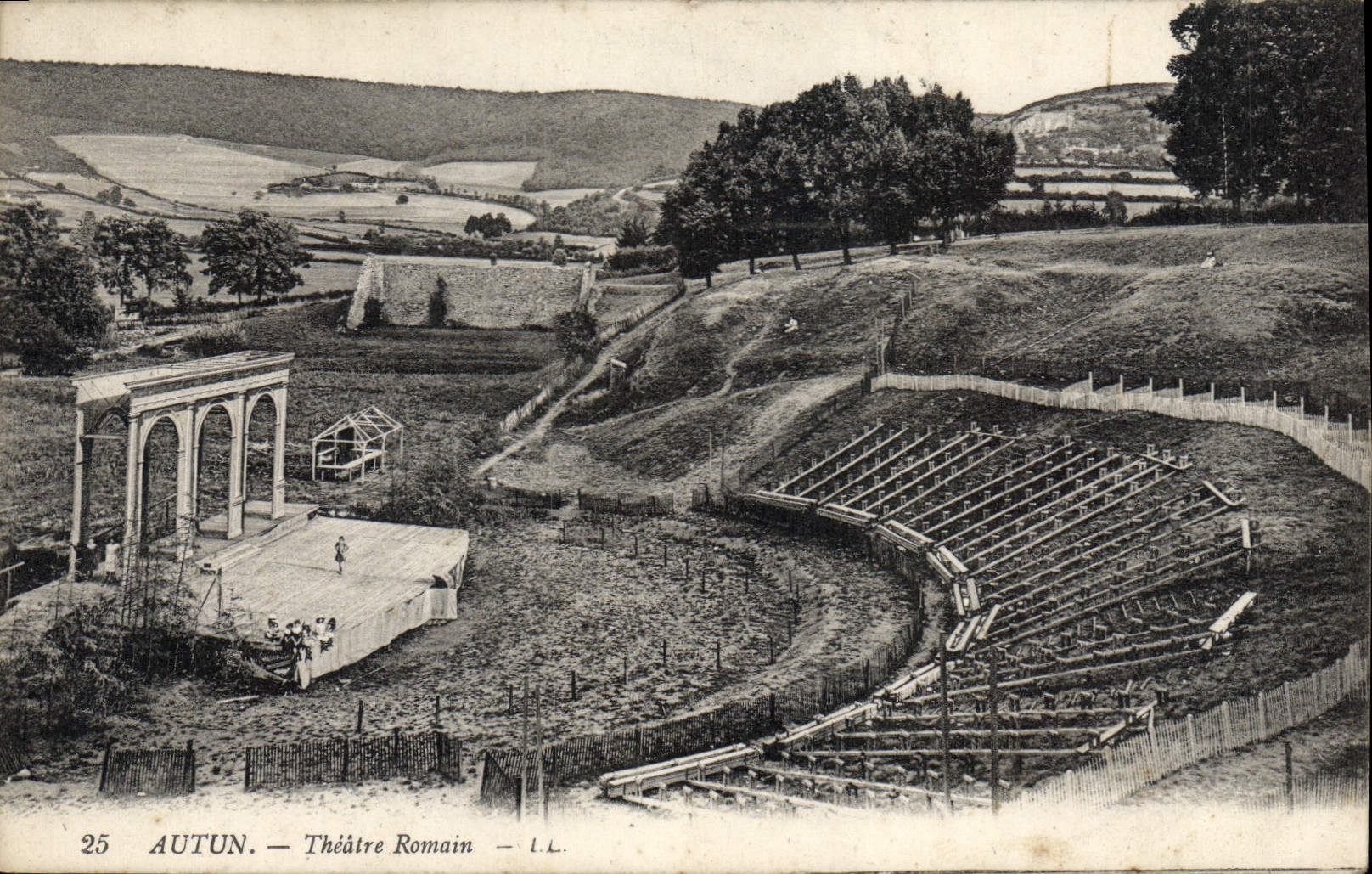 CPA Autun Theatre Romain 