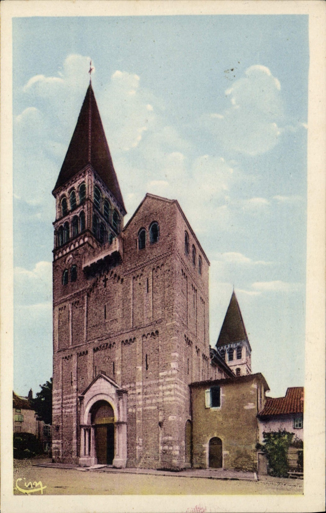 CPA Tournus Eglise Saint Philibert 